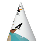 Pirate Thema Verjaardagsfeest Feesthoedjes (Rechts)