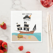 Pirate Thema Verjaardagsfeest Servet (Insitu)