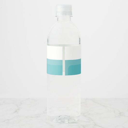 Pirate Thema Verjaardagsfeest Waterfles Etiket (Achterkant)