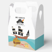 Pirate Thema Verjaardagsfeestje Dank u Bedankdoosjes (Geopend)