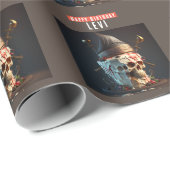 Pirate thema verjaardagstaart cadeaupapier (Rol Hoek)