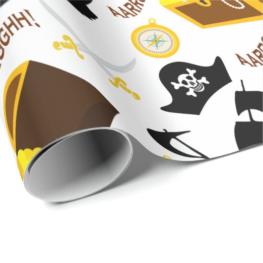 Pirate Theme Cadeaupapier (Rol Hoek)