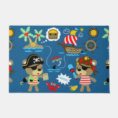 Pirate Theme Deurmat (Voorkant)