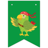 Pirate themed pret bunting / schedel & kruisbotten vlaggetjes (Derde vlag)