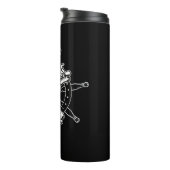 Pirate Thermal Tumbler Thermosbeker (Geroteerd rechts)