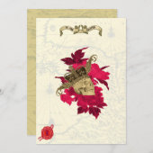 Pirate Thleed Wedding Invites Kaart (Voorkant / Achterkant)