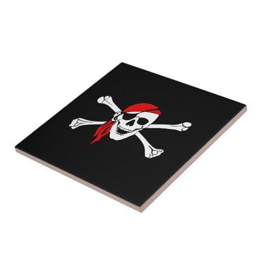 Pirate Tile Tegeltje (Zijkant)