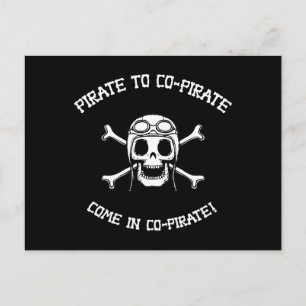 Pirate to Co-Pirate Briefkaart