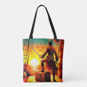 Pirate Tote Bag (Achterkant)