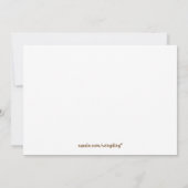 Pirate Treasure Birthday Party Kaart (Achterkant)