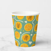 Pirate Treasure Gouden Munt Partij Papieren Bekers (Voorkant)