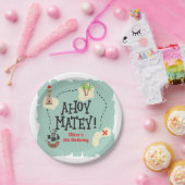 Pirate Treasure kaart Verjaardag Papieren Bordje (Feest)