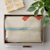 Pirate Treasure Map Cartoon Illustration Tissuepapier (Geschenk)