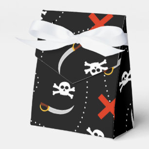 Pirate Treasure Map Cartoon Pattern Bedankdoosjes