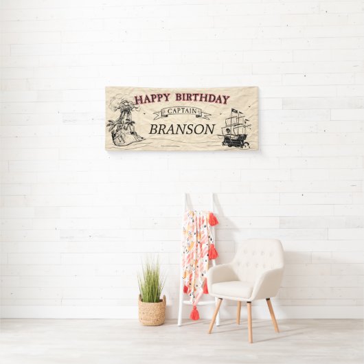  pirate Treasure Map Happy Birthday Spandoek (Insitu)