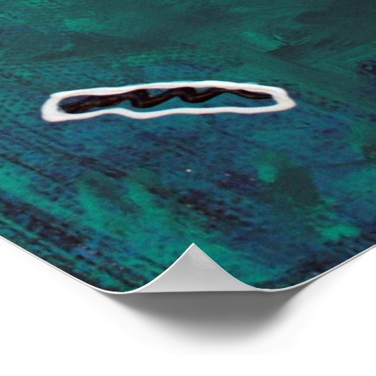 Pirate Treasure Map Poster (Hoek)