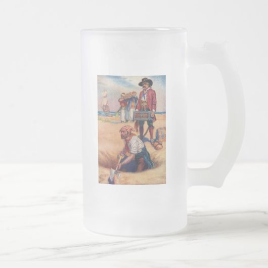 Pirate Treasure Matglas Bierpul (Rechts)