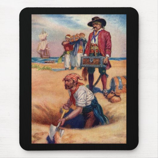 Pirate Treasure Muismat (Voorkant)