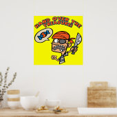 Pirate Treasure Poster (Keuken)