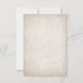 Pirate Treasure Wedding RSVP Kaartje (Achterkant)