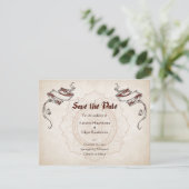 Pirate Treasure Wedding Save The Date (Staand voorkant)