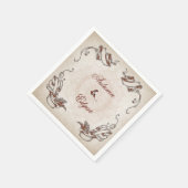 Pirate Treasure Wedding Servet (Hoek)