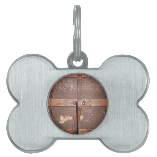 Pirate Trunk Huisdieren Naamplaatje (voorkant)