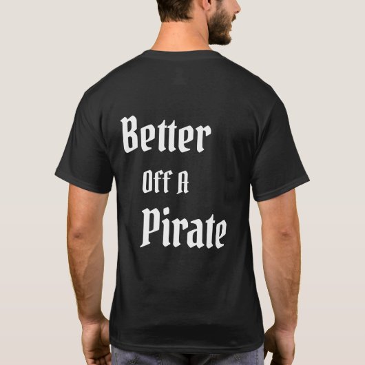 Pirate Tshirt (Achterkant)