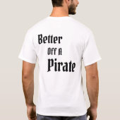 Pirate Tshirt (Achterkant)