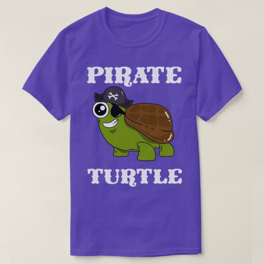 Pirate Turtle Shell T-shirt (Design voorkant)