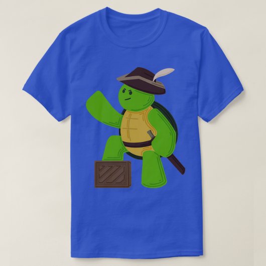Pirate Turtle T-shirt (Design voorkant)