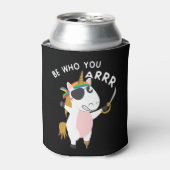 Pirate Unicorn Blikjeskoeler (Blikje Voorkant)