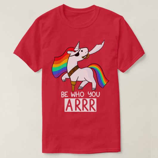 Pirate Unicorn T-shirt (Design voorkant)