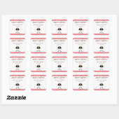 Pirate Verjaardag Dank u Stickers (Vel)