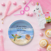 Pirate verjaardag thema feestschat papegaai papieren bordje (Feest)