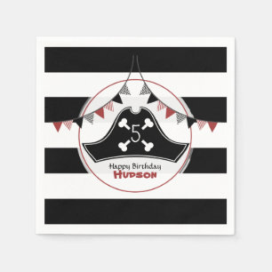 Pirate Verjaardags Servetten