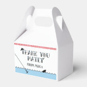 Pirate verjaardagsfeestje gunstbox bedankdoosjes (Voorkant Zijde)