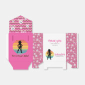 Pirate Verjaardagsfeestje Lady Favor Box Bedankdoosjes (Uitgevouwen)