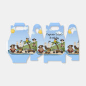Pirate Verjaardagsfeestje Loot Goodie Favor Box Bedankdoosjes (Uitgevouwen)