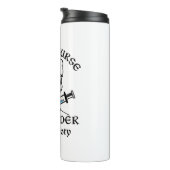 Pirate verpleegster geeft je boek over thermosbeker (Geroteerd rechts)