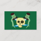 Pirate Visitekaartjes (Achterkant)