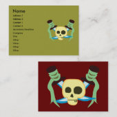 Pirate Visitekaartjes (Voorkant / Achterkant)