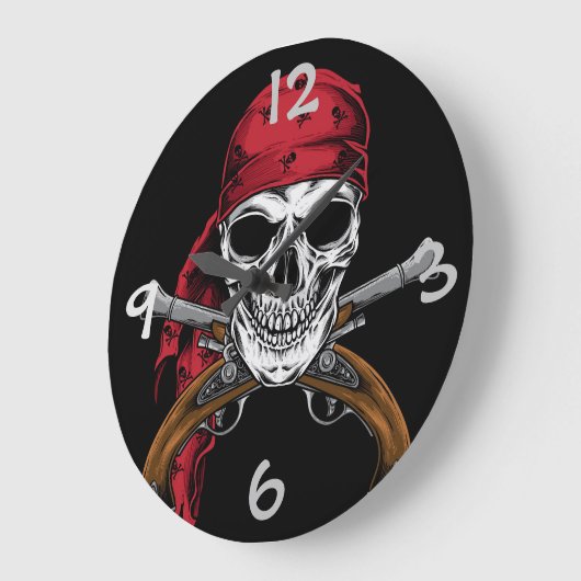 Pirate Wall klok (Hoek)