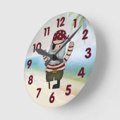 Pirate Wall klok (Hoek)