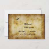 Pirate Wedding RSVP-reactiekaart RSVP Kaartje (Achterkant)