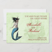 Pirate Wedding Save the Date Cards (Voorkant)