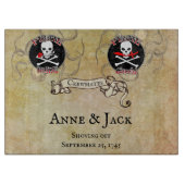 Pirate Wedding Snijplank (Voorkant)