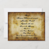 Pirate Wedding Uitnodiging (Achterkant)