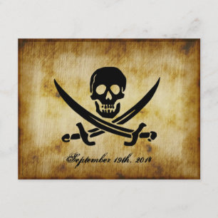 Pirate Wedding Uitnodiging