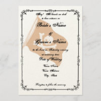 Pirate Wedding Uitnodiging